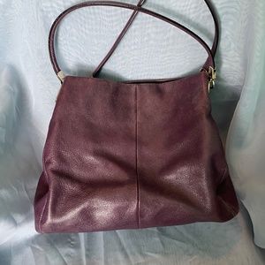 Coach Phoebe Pebble Leather Handbag